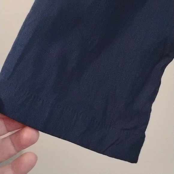 Halston Heritage Luxury Business Dark Acadamia Preppy Classic Dark Blue Blazer - Picture 5 of 16